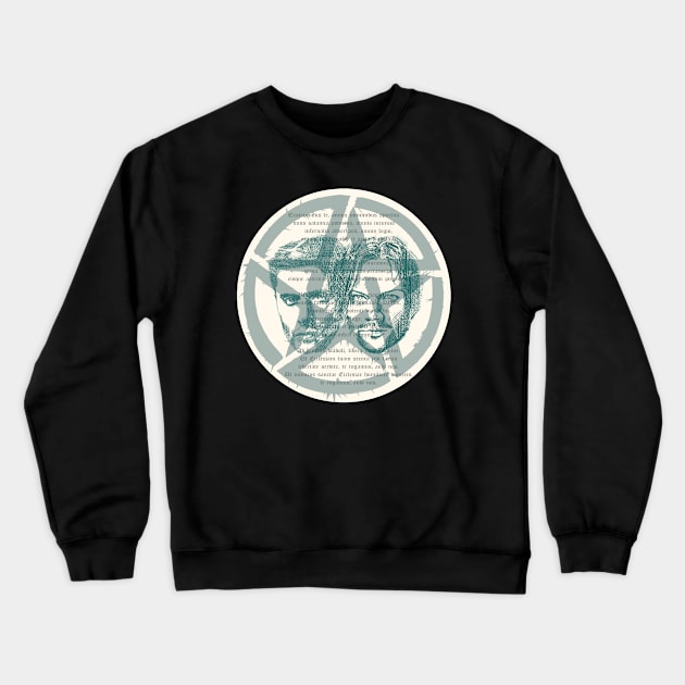 THE WINCHESTERS Crewneck Sweatshirt by KARMADESIGNER T-SHIRT SHOP